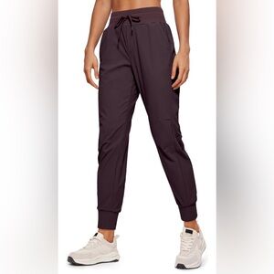Women's Jogger Pants in Dark Purple